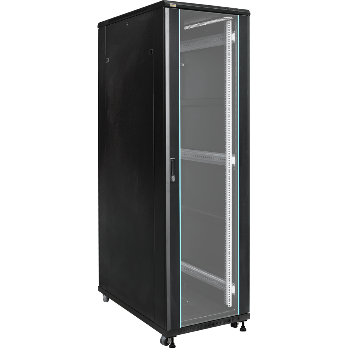 Toten 42U 600x1000 Front Glass Door and Back Mesh Door Floor Stand Server Rack